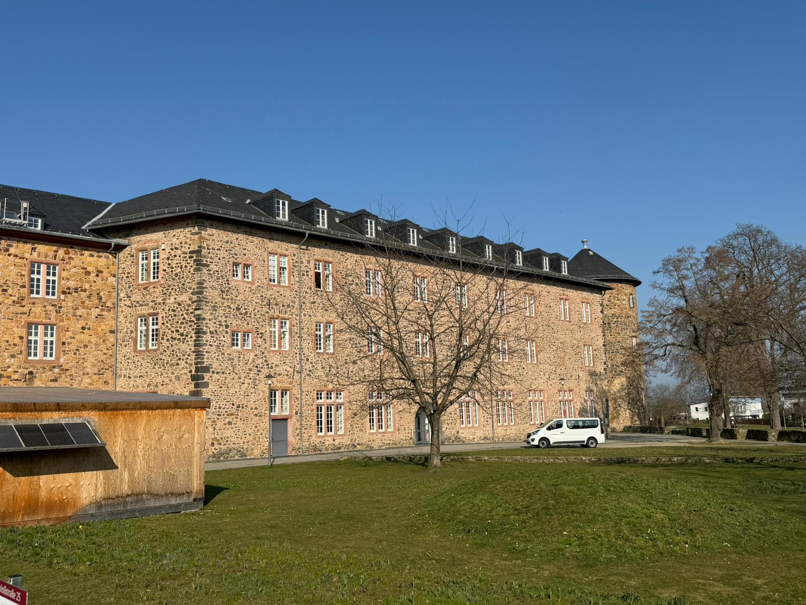 Schloss Butzbach in Hessen – Symbol der Stadt, aufgenommen für Rohrreinigung Wiessner